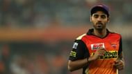 Bhuvneshwar Kumar made his IPL debut in 2011 and is currently the fifth-highest wicket-taker in the history of the league(Image Credits: Cricket Country)